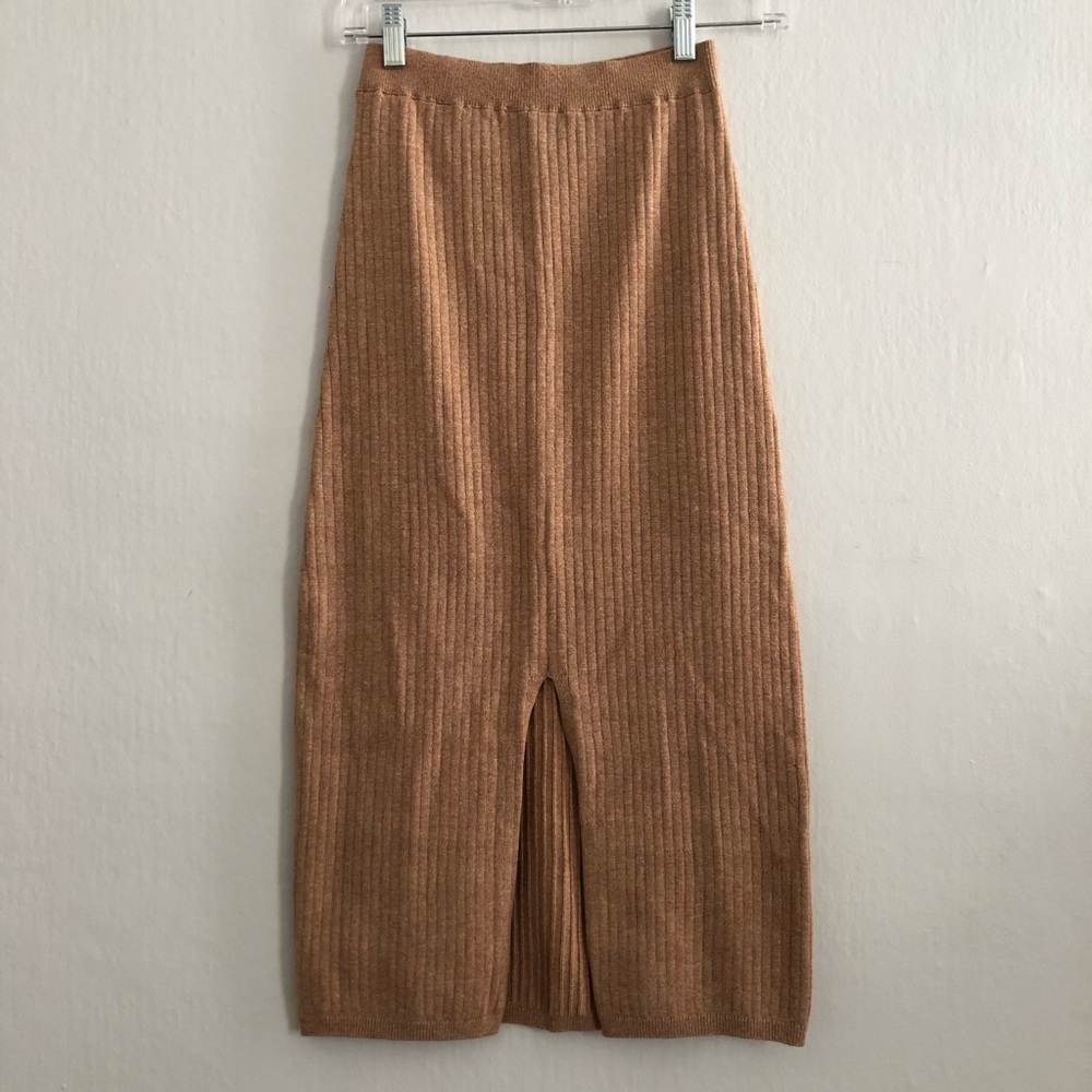 FREE PEOPLE SKYLINE MIDI SKIRT SZ SMALL